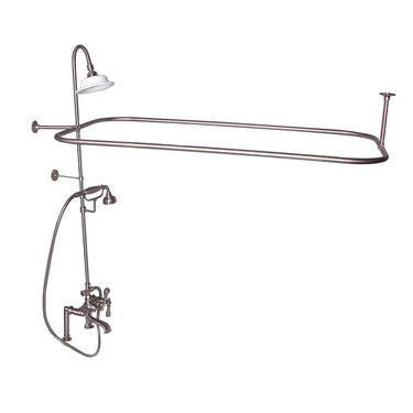 Barclay Products Rectangular Shower Unit " Metal Lever 2 Handles