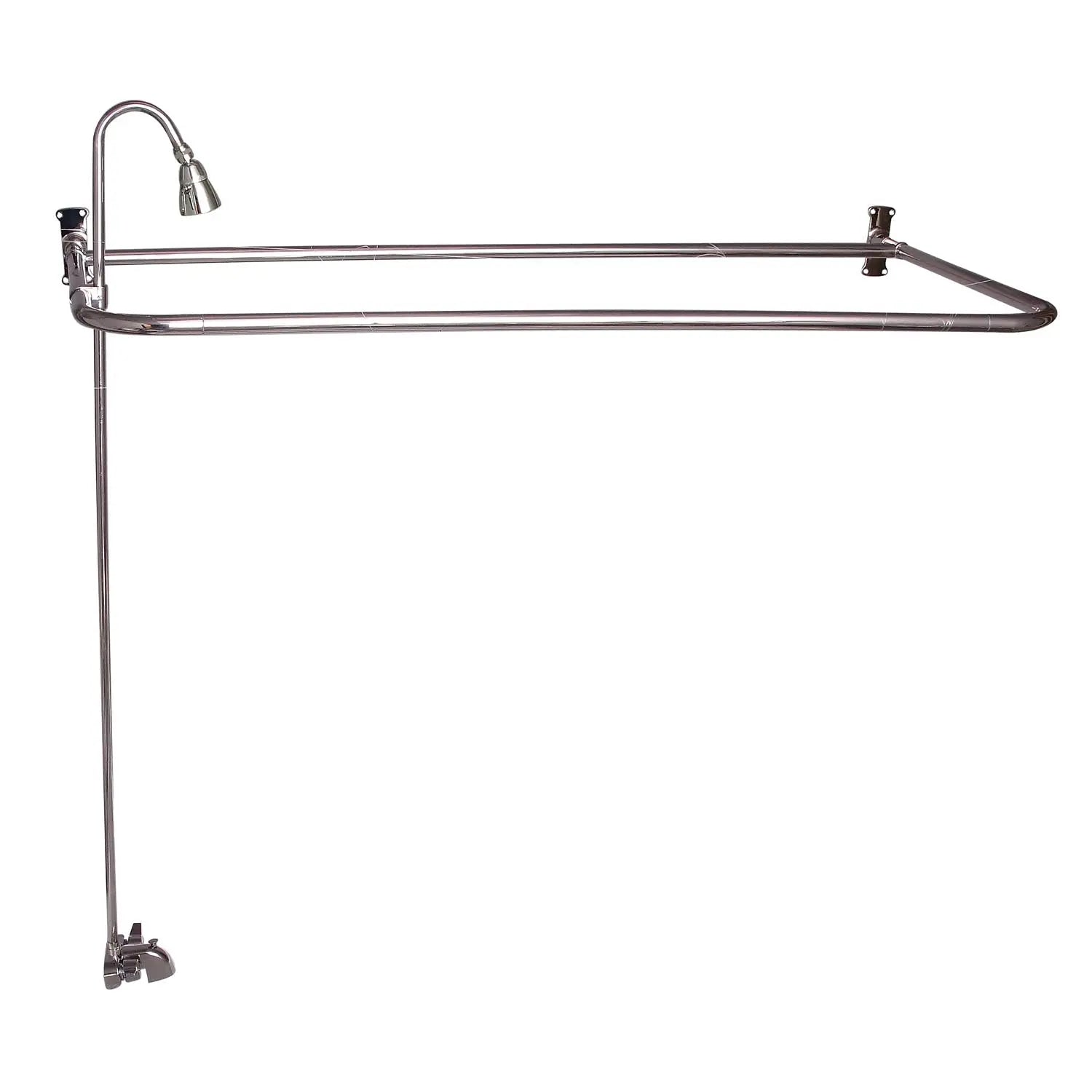 Barclay Products Rectangular “D” Shower Unit – 54″ x 26″