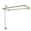 Barclay Products Rectangular “D” Shower Unit – 60″ x 26″