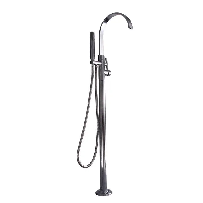 Barclay Products Tessa Freestanding Tub Filler - Polished Chrome