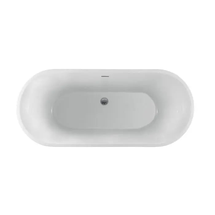 Barclay - Radcliff 67" Acrylic Tub with Integral Drain and Overflow - ATSOVN67FIG Barclay Products