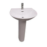 Barclay Reserva 550 Pedestal Lavatory Bathroom Sink - detail view