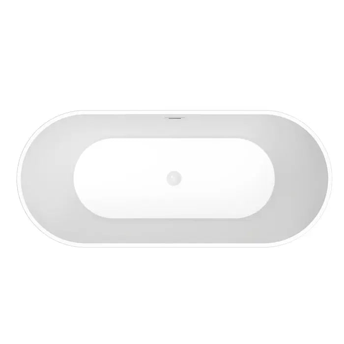 Barclay Roan 66" Acrylic Tub with Integral Drain and Overflow Barclay Products