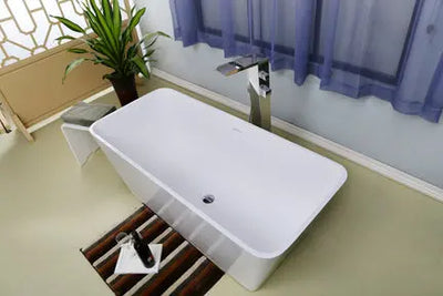 Barclay Romo 59″ Resin Freestanding Tub - RTRECN59 Barclay Products