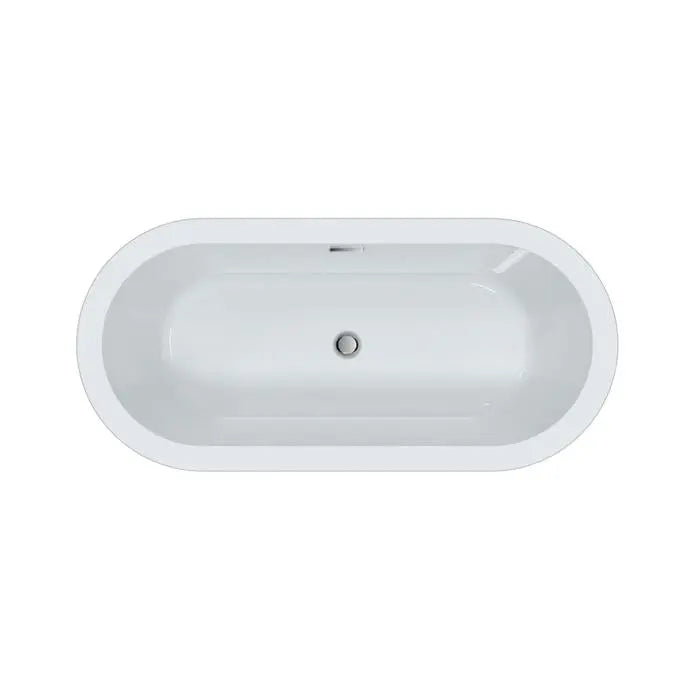 Barclay - Saville 66" Acrylic Tub with Integral Drain and Overflow - ATOVN66MFIG Barclay Products