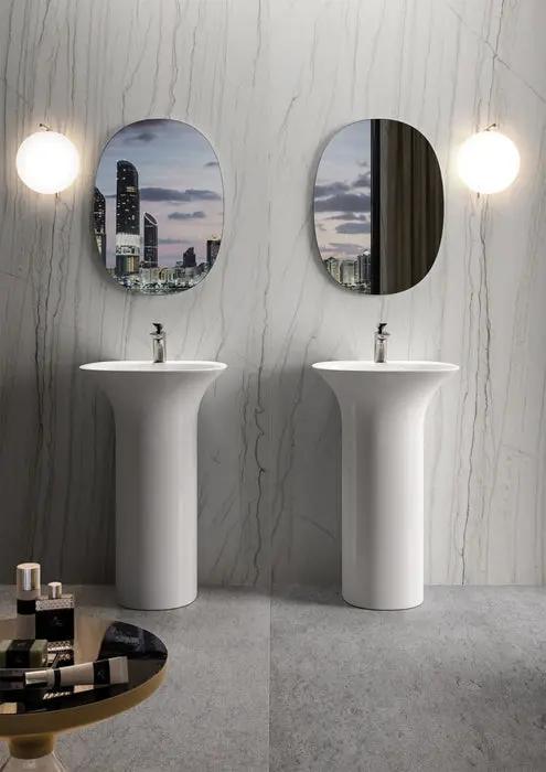 Barclay Sensation Pedestal Lavatory Bathroom Sink Barclay Products