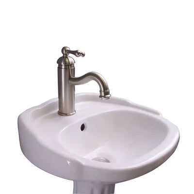 Barclay Silvi 15" Pedestal Lavatory Bathroom Sink Barclay Products