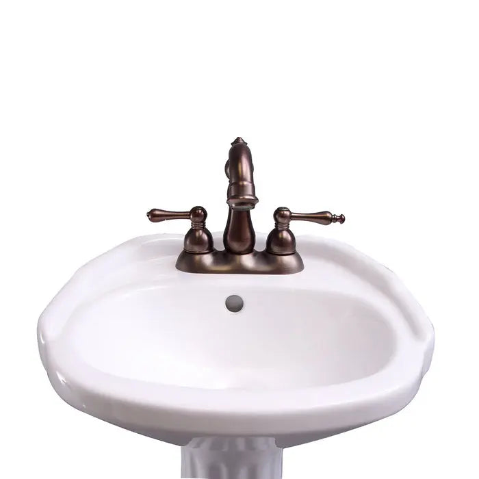 Barclay Silvi 15" Pedestal Lavatory Bathroom Sink Barclay Products