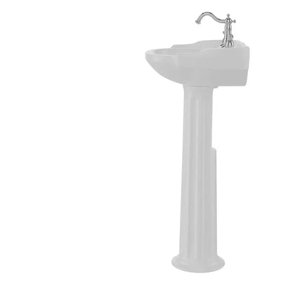 Barclay Silvi 15" Pedestal Lavatory Bathroom Sink Barclay Products
