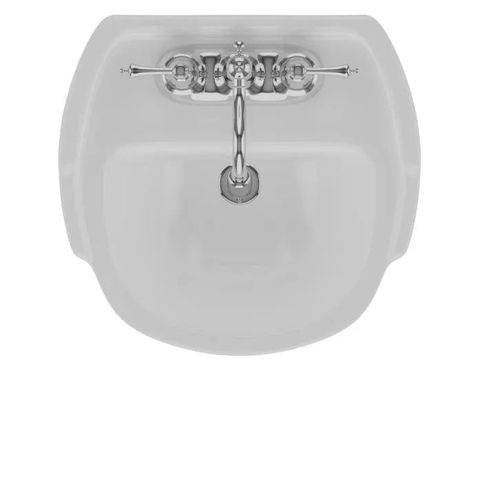 Barclay Silvi 15" Pedestal Lavatory Bathroom Sink Barclay Products