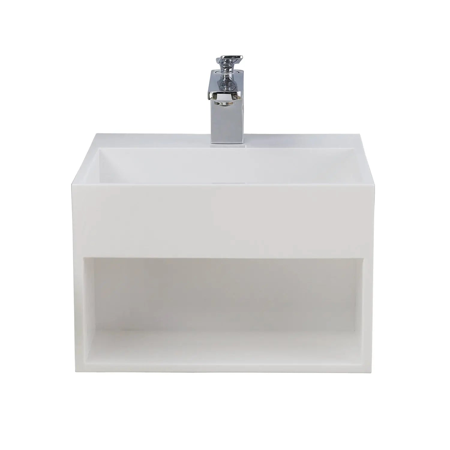 Barclay Simon Resin Wall-Hung Basin Bathroom Sink 7-556WH