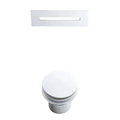 Barclay Siren ATRECN64FIG 64" Acrylic Freestanding Tub with Integral Drain and Overflow Barclay Products