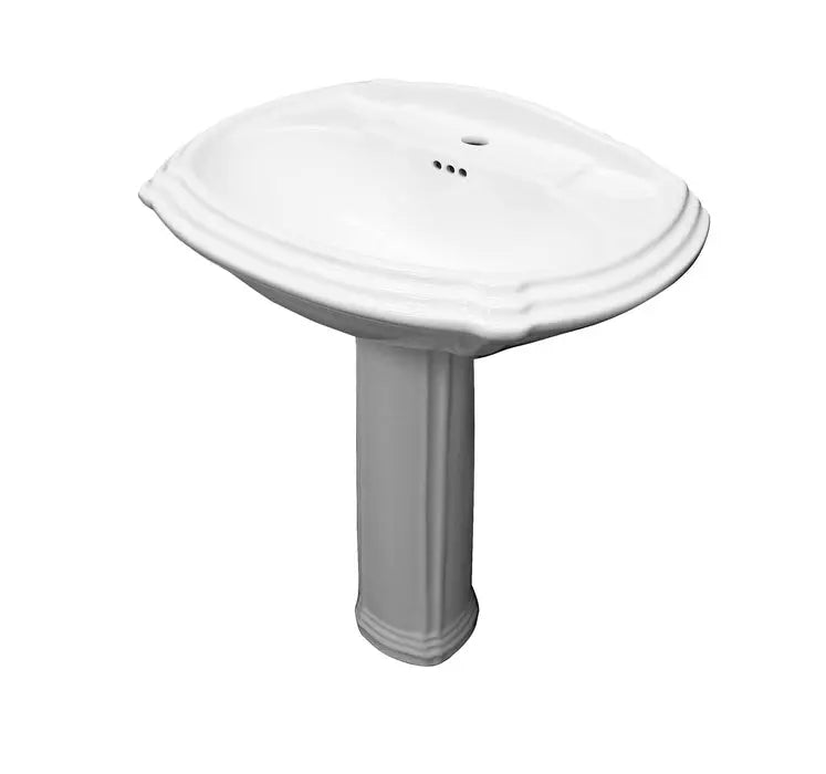Barclay Soren Pedestal Lavatory Bathroom Sink Barclay Products