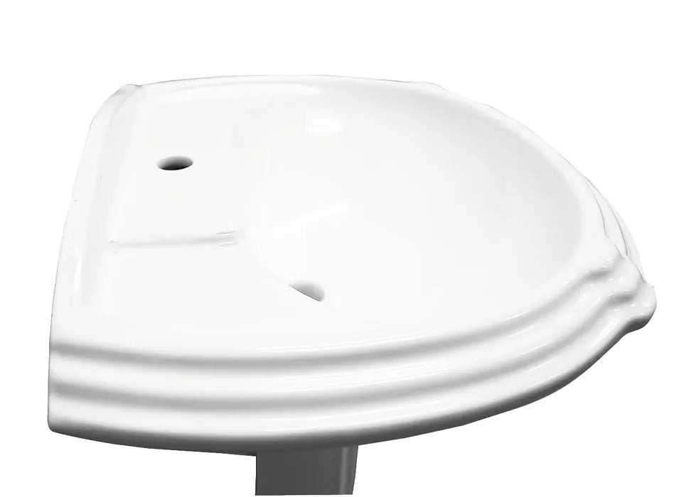 Barclay Soren Pedestal Lavatory Bathroom Sink Barclay Products