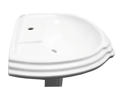 Barclay Soren Pedestal Lavatory Bathroom Sink Barclay Products