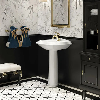 Barclay Soren Pedestal Lavatory Bathroom Sink Barclay Products