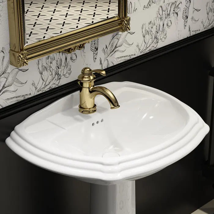 Barclay Soren Pedestal Lavatory Bathroom Sink Barclay Products
