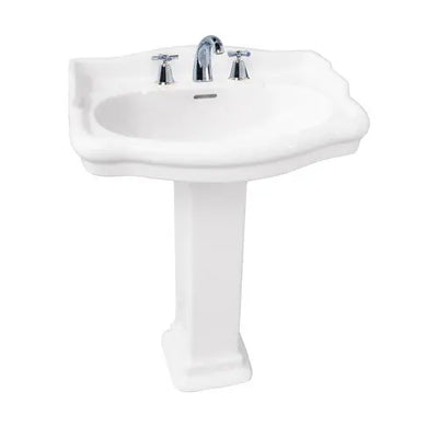 Barclay Stanford 550 Pedestal Lavatory Bathroom Sink Barclay Products