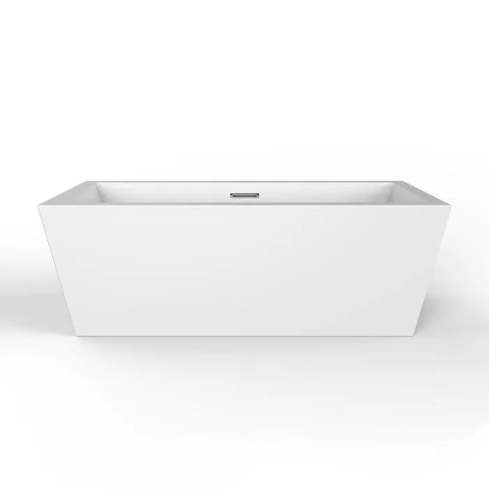 Barclay - Stannard 67" Acrylic Tub with Integrated Drain and Overflow - ATFRECN67EIG Barclay Products