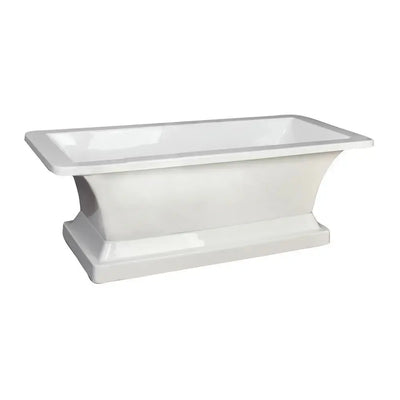 Barclay Sydney Acrylic Rectangular Freestanding Tub With Base Barclay Products
