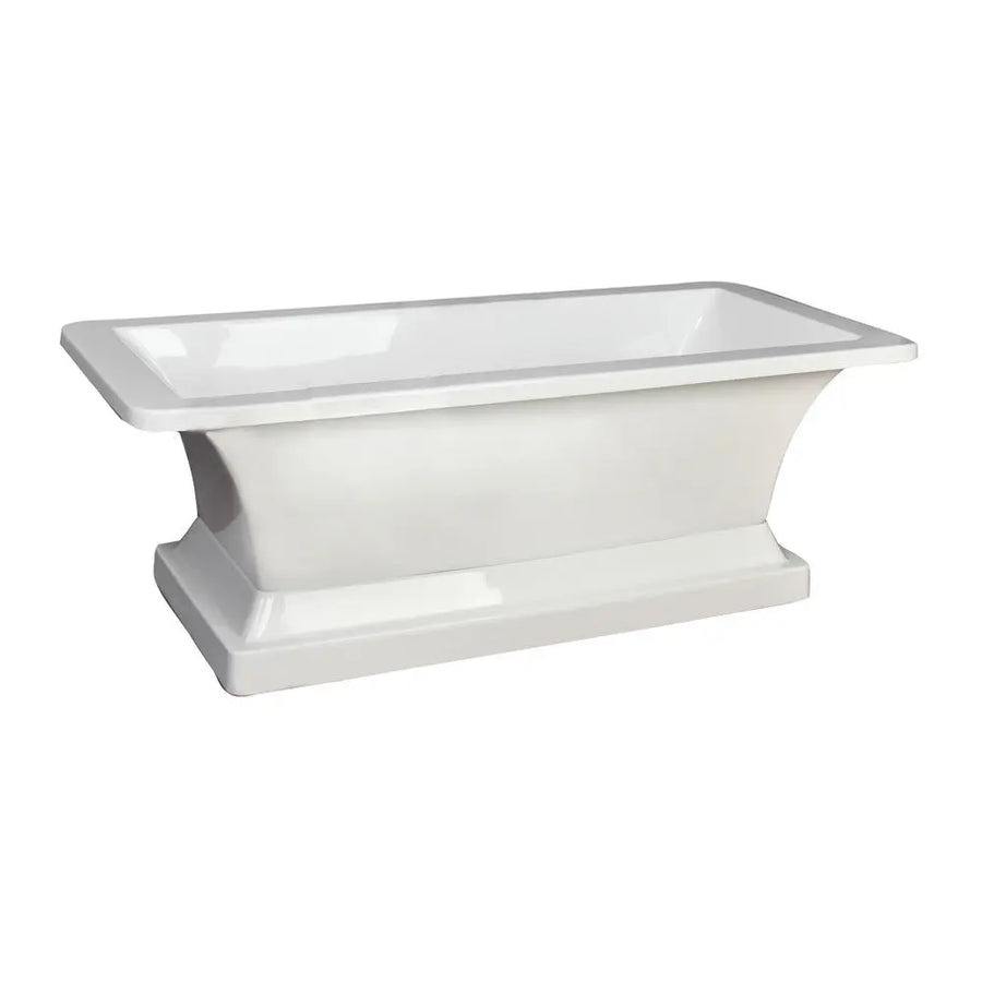 Barclay Sydney Acrylic Rectangular Freestanding Tub With Base Barclay Products