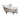 Barclay TKATS60-BCP2 Estelle 60" Acrylic Slipper Premium Tub Kit in Bisque with Polished Chrome Accessories