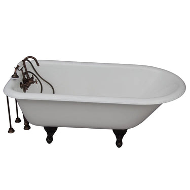 Barclay TKCTR67-ORB1 Brocton 68" Cast Iron Roll Top Tub Kit " Oil Rubbed Bronze Accessories