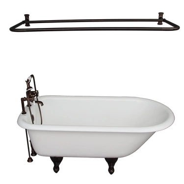 Barclay TKCTR7H60-ORB5 Beecher 60" Cast Iron Roll Top Tub Kit " Oil Rubbed Bronze Accessories