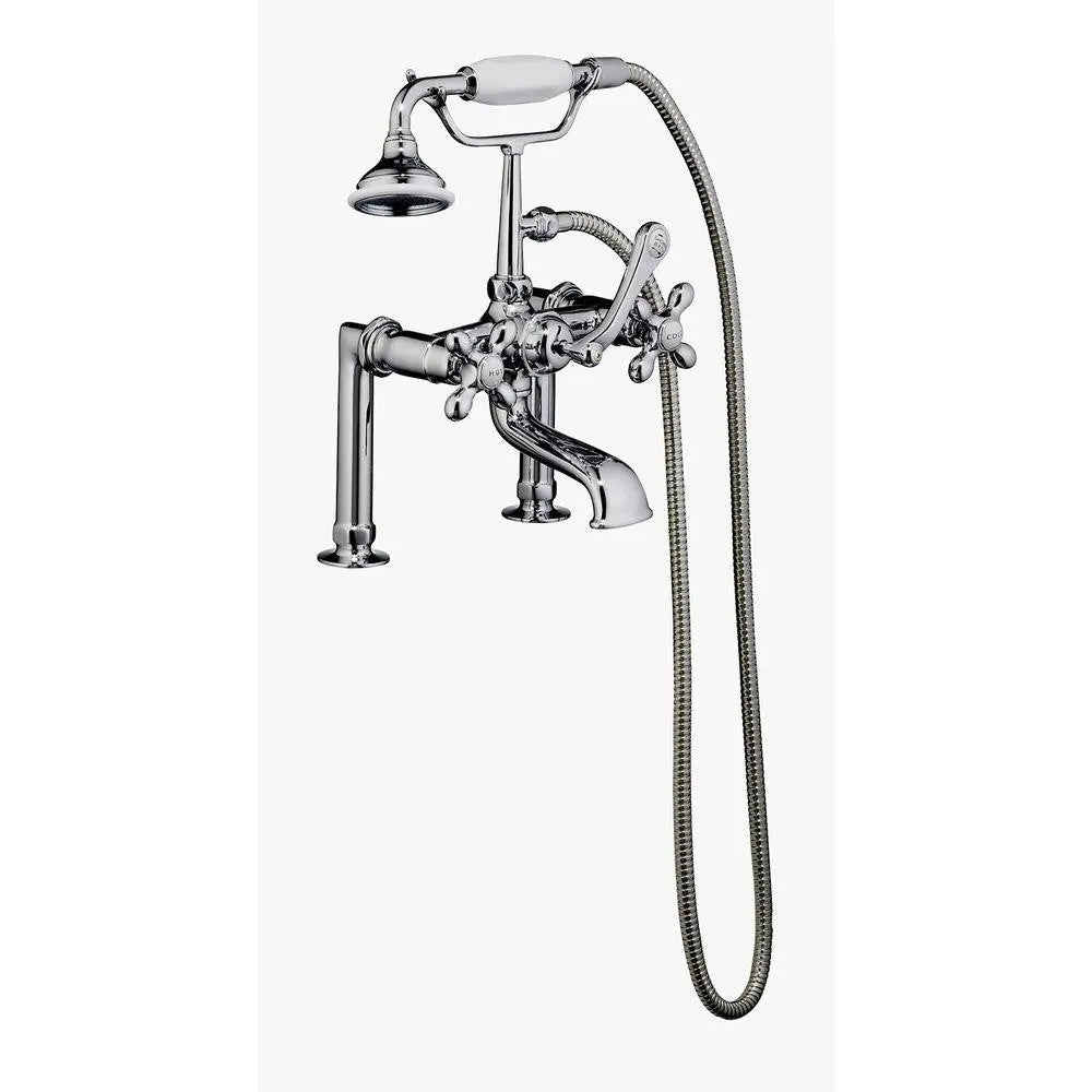 Barclay TKCTSH60-CP2 Griffin 61″ Cast Iron Slipper Premium Tub Kit with Polished Chrome Accessories Barclay Products