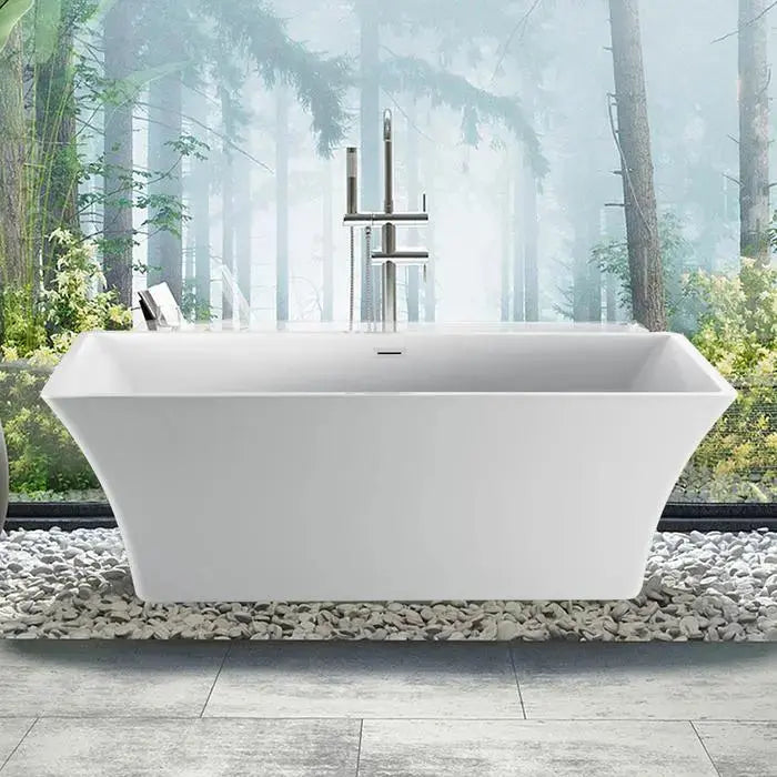 Barclay - Taylor 67" Acrylic Tub with Integral Drain and Overflow - ATCRECN67FIG Barclay Products