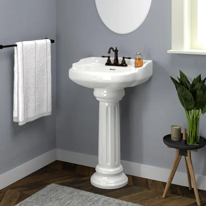 Barclay Vicki Pedestal Lavatory Bathroom Sink Barclay Products