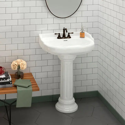 Barclay Victoria Pedestal Lavatory Bathroom Sink Barclay Products
