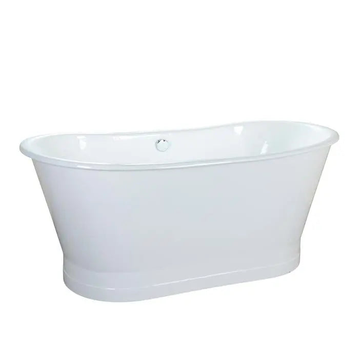 Barclay Wakely 67" Extra Wide Skirted Cast Iron Bateau Tub Barclay Products