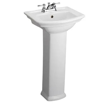 Barclay Washington 460 Pedestal Lavatory Bathroom Sink - side view