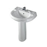 Barclay Wynne 705 Pedestal Lavatory Bathroom Sink - side view