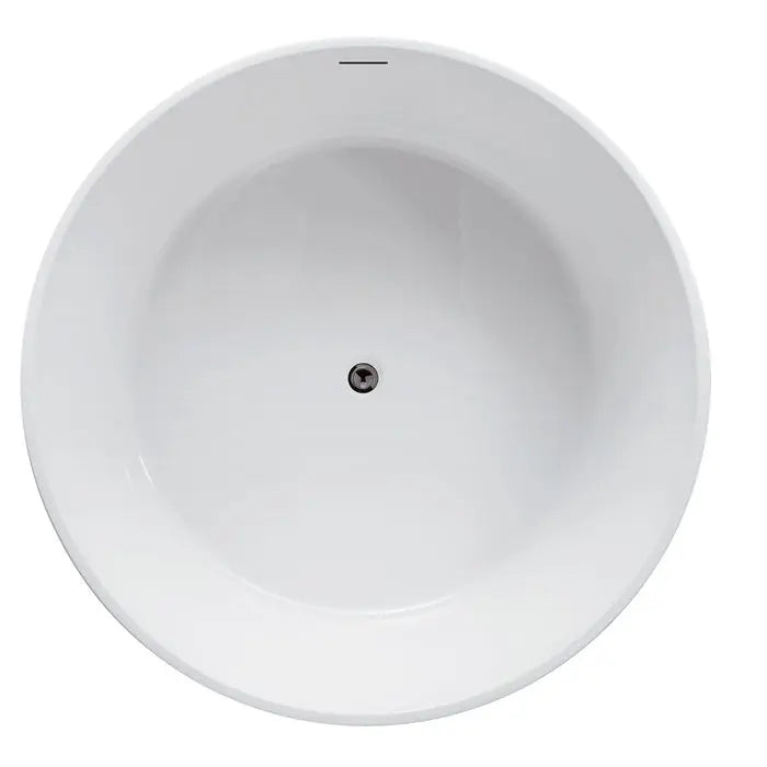 Barclay Xandra 55" Acrylic Freestanding Round Tub Barclay Products