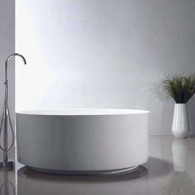 Barclay Xandra 55" Acrylic Freestanding Round Tub Barclay Products