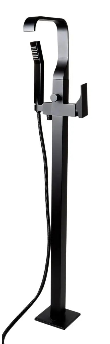 Alfi Brand AB2180 Floor Mount Tub Filler with Shower Head Polished/Brushed Alfi Trade Inc