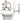 Cambridge Plumbing Acrylic Double Ended Pedestal Slipper Bathtub 68" X 28" with 7" Deck Mount Faucet Drillings and Complete