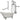 Cambridge Plumbing Acrylic Slipper Bathtub 61" X 28" with No Faucet Drillings and Complete Polished Chrome Plumbing Package