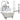 Cambridge Plumbing Acrylic Slipper Bathtub 67" X 28" with 7" Deck Mount Faucet Drillings and British Telephone Style Faucet