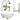 Cambridge Plumbing Cast-Iron Rolled Rim Clawfoot Tub 61" by 30" with 7" Deck Mount Faucet Drillings and Faucet Plumbing