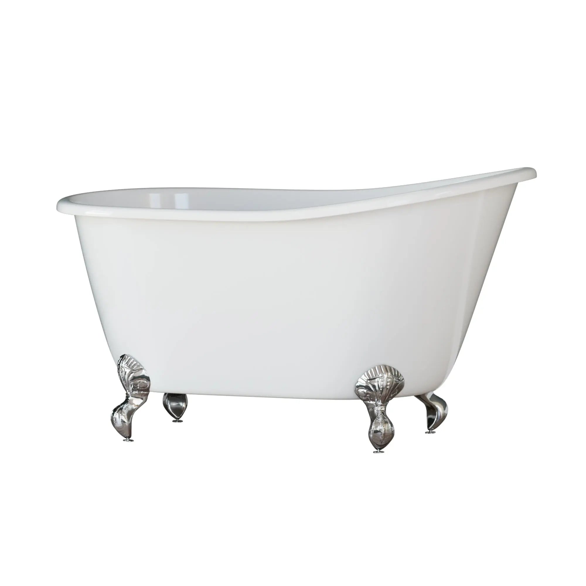 Cambridge Plumbing Cast Iron Swedish Slipper Tub 54" X 30" - SWED54-NH Cambridge Plumbing