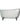 Cambridge Plumbing Cast Iron Swedish Slipper Tub 58" X 28" Cambridge Plumbing