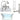 Cambridge Plumbing DES-PED-463D-2-PKG Cast Iron Double Ended Slipper Tub 71" X 30" with 7" Deck Mount Faucet Drillings and