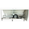 EAGO AM125ETL 5' Double Corner Acrylic White Whirlpool Bathtub