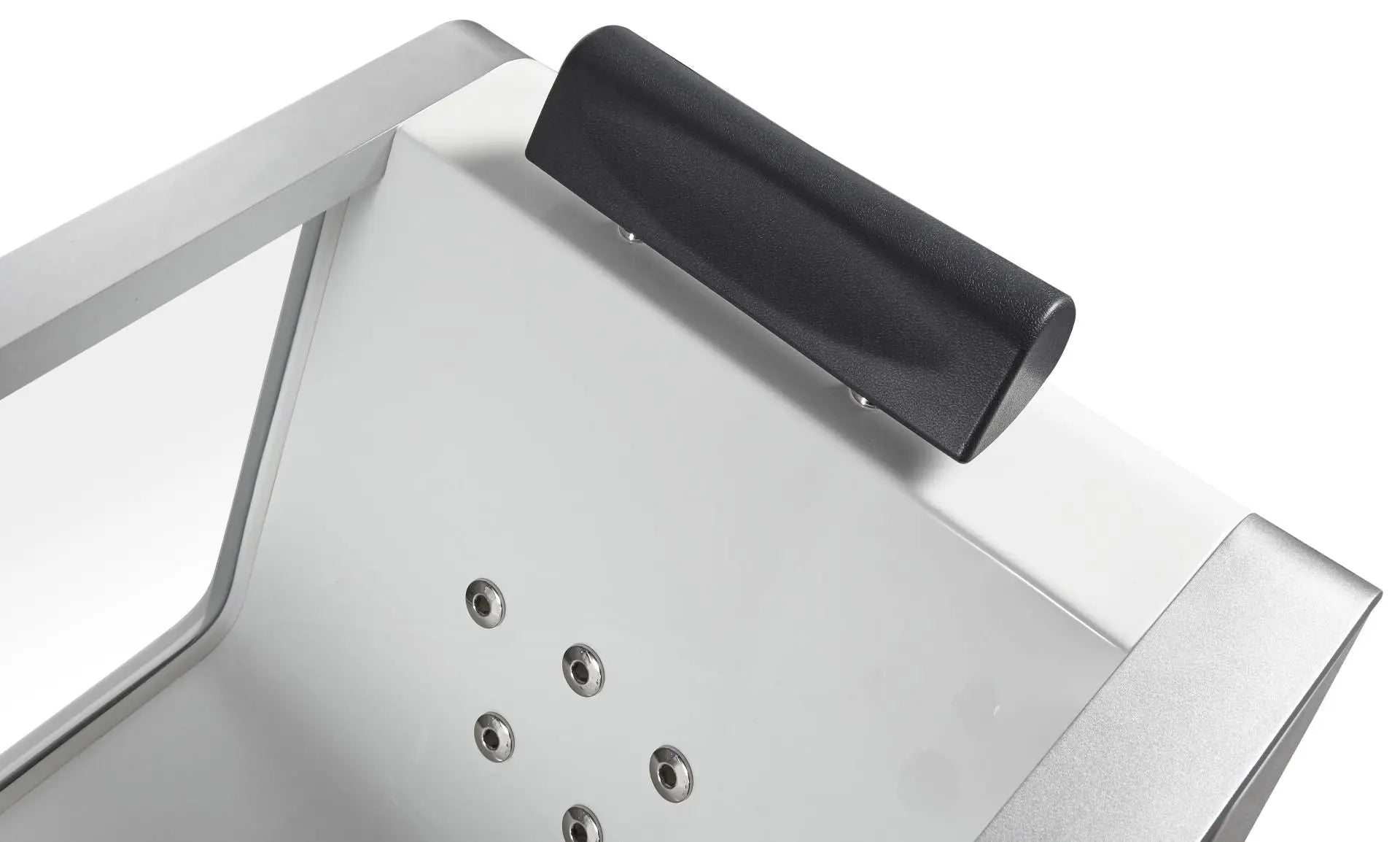 EAGO AM152ETL-5 5 ft Clear Rectangular Acrylic Whirlpool Bathtub Alfi Trade Inc