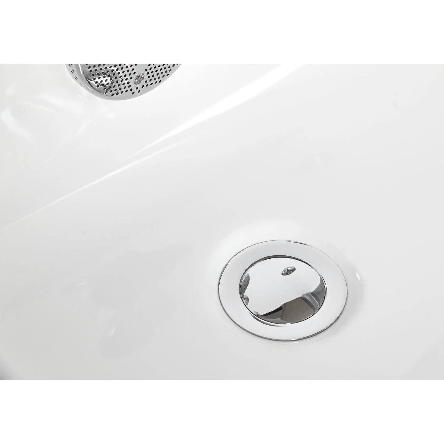 EAGO AM152ETL-6 6 ft Clear Rectangular Acrylic Whirlpool Bathtub