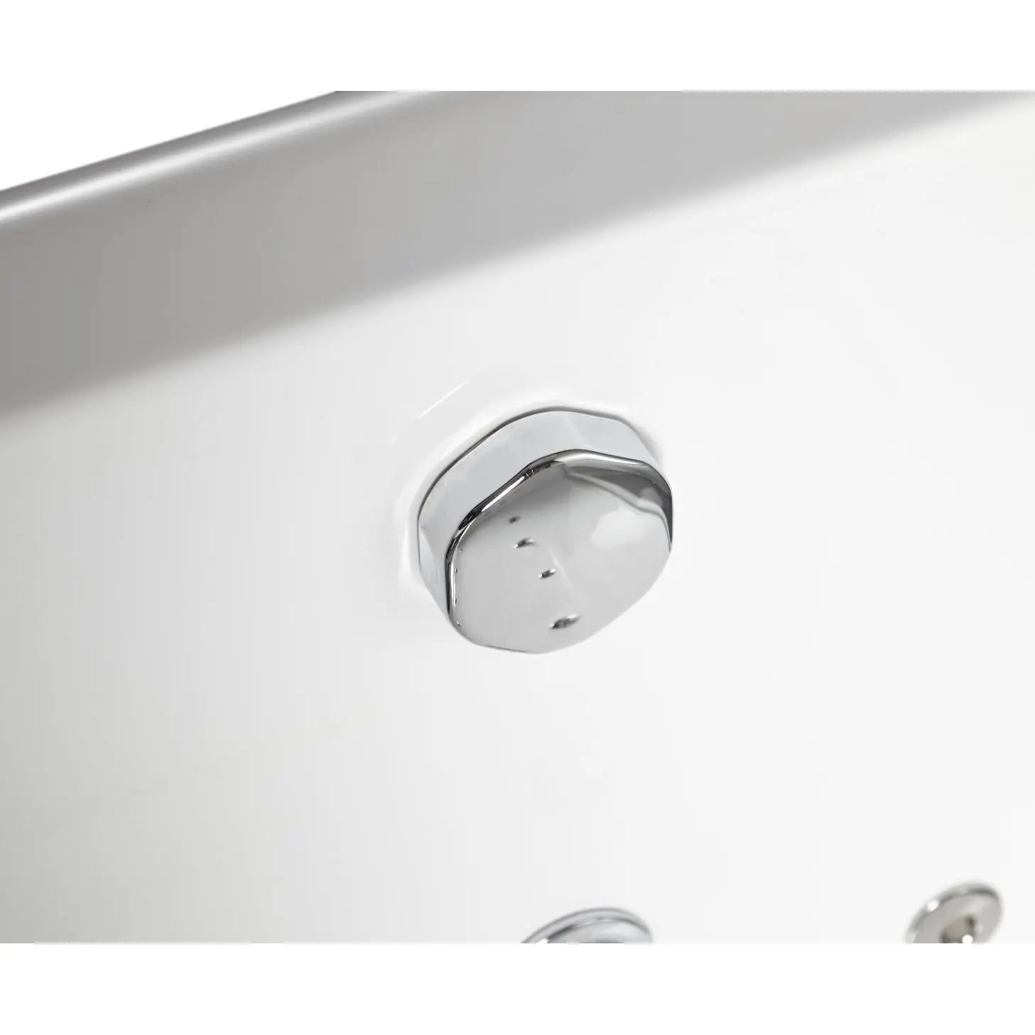 EAGO AM152ETL-6 6 ft Clear Rectangular Acrylic Whirlpool Bathtub