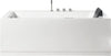 EAGO AM154ETL-L5 5 ft Acrylic White Rectangular Whirlpool Bathtub w Fixtures Alfi Trade Inc